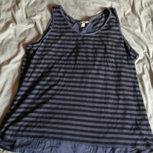 Women's striped tank